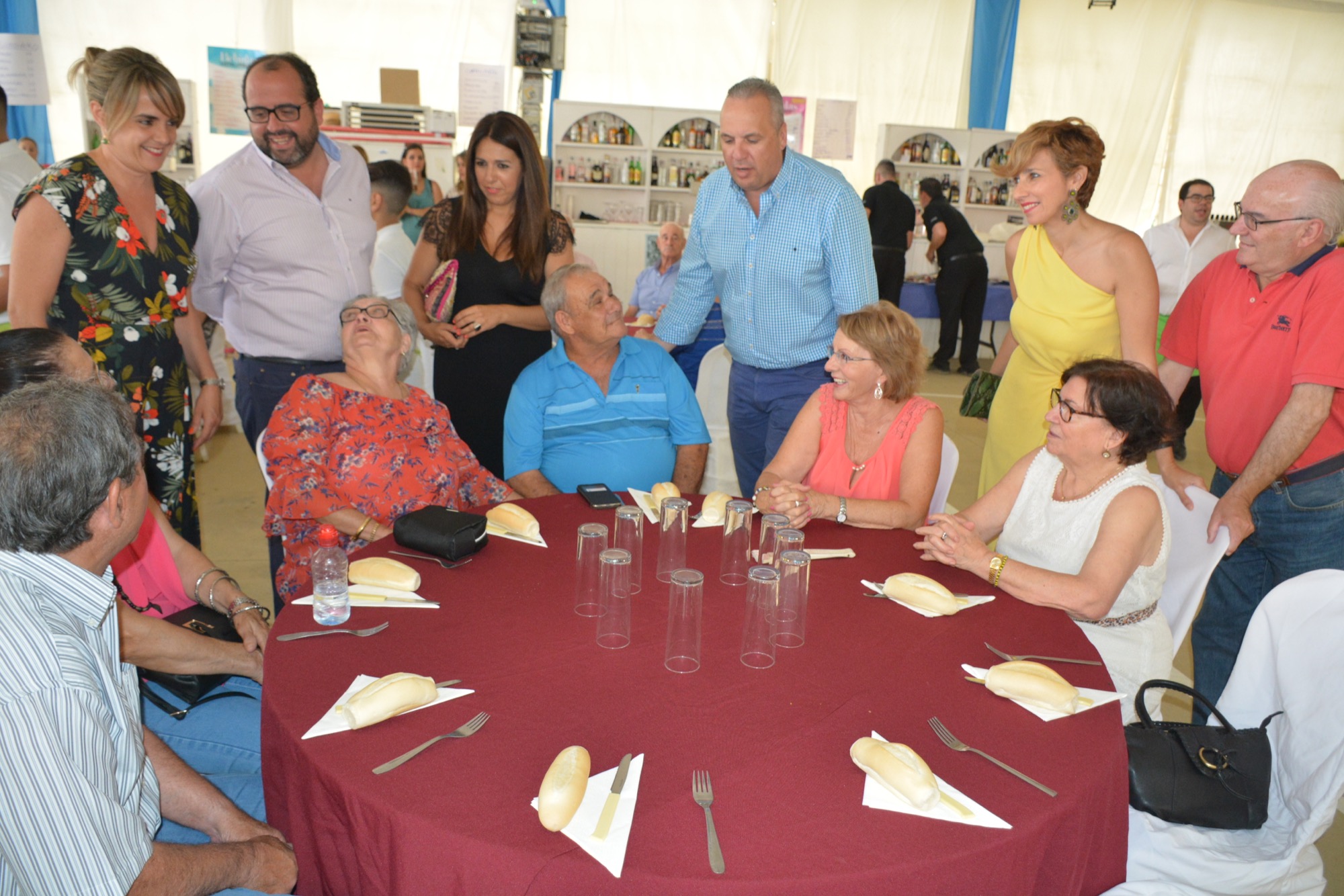 Mañana Domingo último Día De La Feria De Guadiaro Que Hoy Ofreció Un Almuerzo A Los Mayores 8932